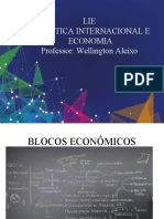 AULA 01 - Blocos Econômicos - LIE