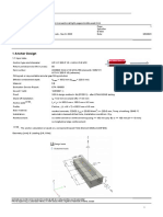 1 Anchor Design: Hilti PROFIS Engineering 3.0.84