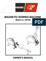 KR100 Mag Rower Manual