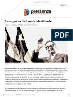 Cárdenas, J. P. La Superioridad Moral de Allende, 31-7-23