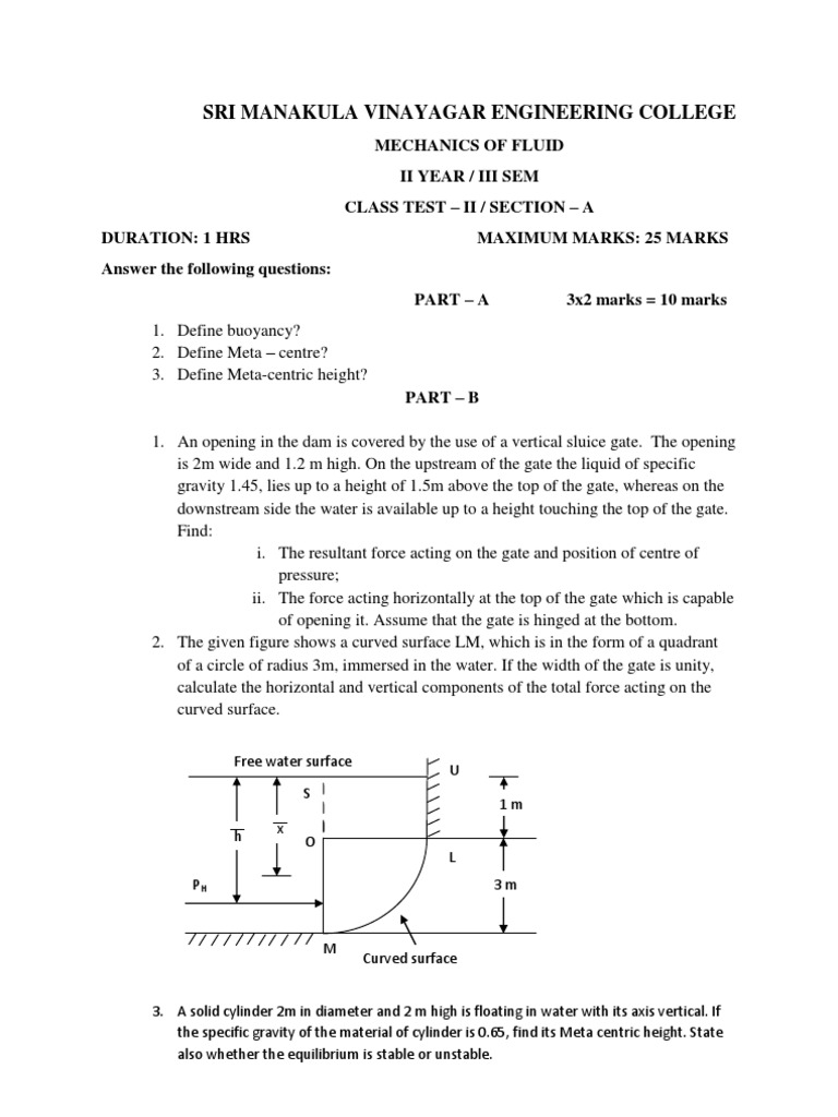 Class Test 2 | PDF