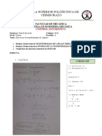 Ejercicios de Laplace