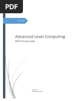 Computing 6023-3 - PROJECT Guide