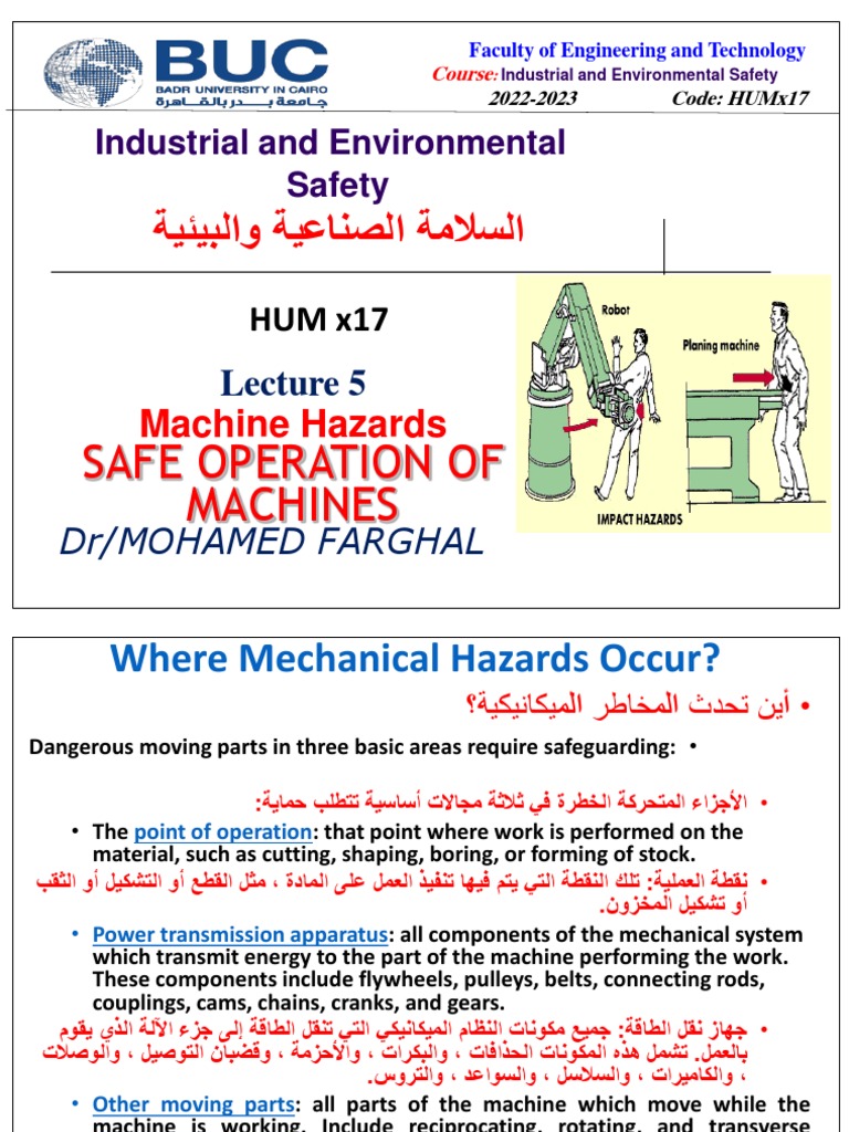 Lecture 5 Machine Hazards PDF