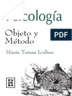 Psicología. Objeto y Método - María Teresa Lodieu