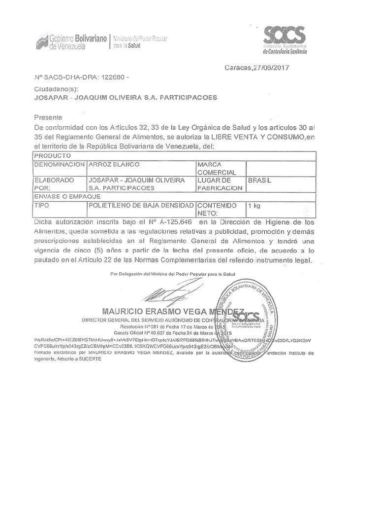 Permiso Sanitario Sistema En Linea