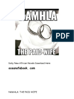 Namhla The Paid Wife