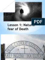 Natural Fear of Death