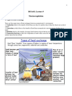 Lecture 9 Notes 2023 Thermoregulation - 398970199