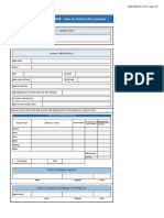 Blank Former Employee Form