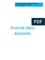 Modelo Plan de Área - Religion