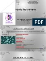 Taxonomía Bacteriana - N. Pereyra Power Point Sin Audio