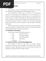 1.1 Purpose: Software Requirement Specification For Online Examination System