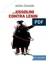 Mussolini Contra Lenin - Emilio Gentile