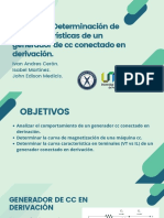 Práctica 5. Determinación de Las Características de Un Generador de CC Conectado en Derivación.