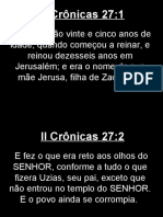 II Crônicas - 027