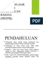 Pakatan Belajar Mengajar Pengetahuan Bahasa P BM PB