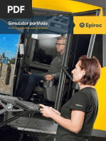 Simulator Portfolio EPIROC