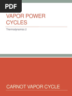 Topic 2 - Vapor Power Cycles