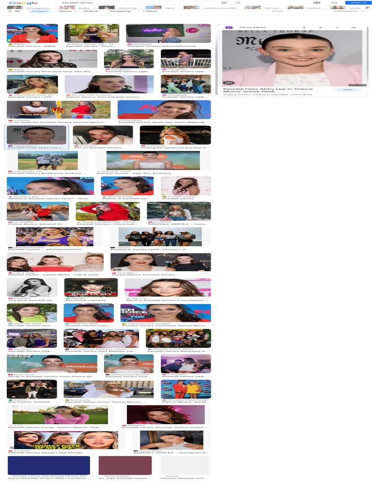 Kendall Vertes Google Search PDF