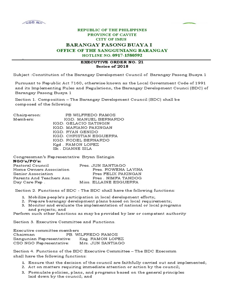 Eo BDC | PDF | Governance | Justice
