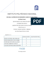 Instituto Politécnico Nacional: Escuela Superior de Ingeniería Química E Industrias Extractivas