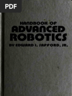 Handbook of Advanced Robotics