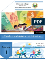 Children and Adolescent Literature Module 1