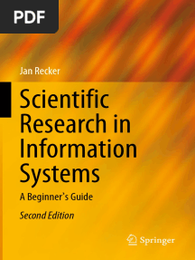 (Progress in Is,) Jan Recker - Scientific Research in Information Systems - A Beginner's Guide-Springer (2021)