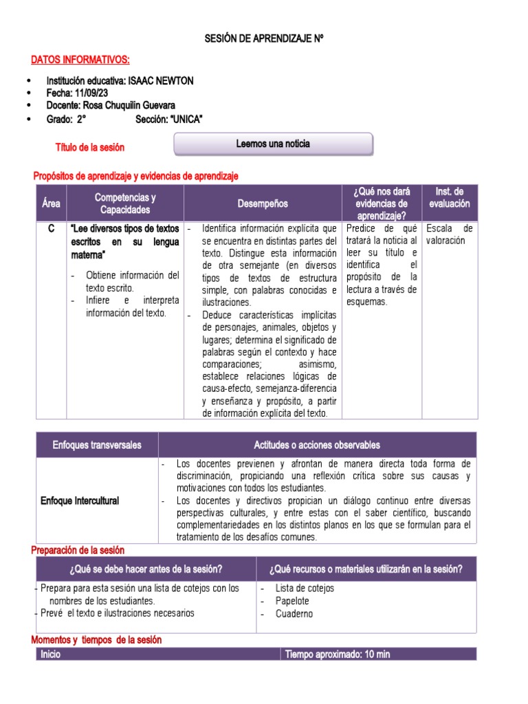 Comunicacion Leemos para Informarnos | PDF | Crecimiento personal y ...
