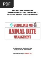 Revised Guidelines On The Management of Rabies Exposures AO 2018-0013 | PDF