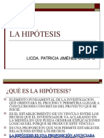 La Hipótesis