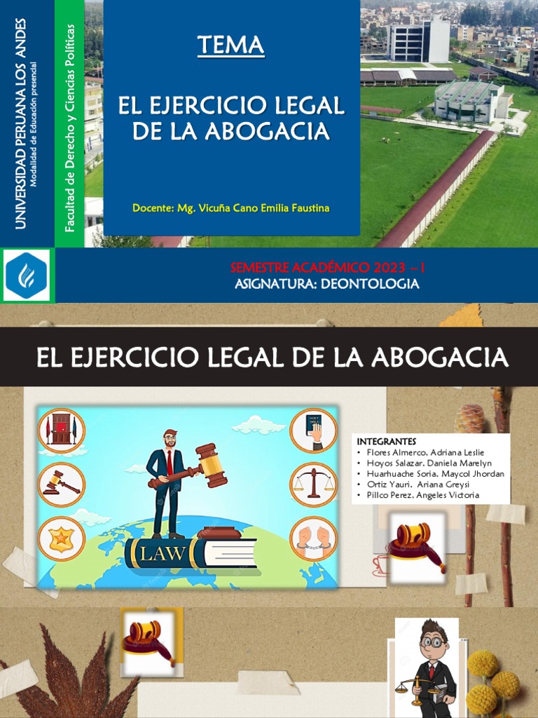 Ejercicio Legal de la Abogacía 2023 | PDF | Moralidad | Ética profesional
