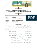 GUSNA REKSI - 22002191 - Tugas 1 Bahasa Arab