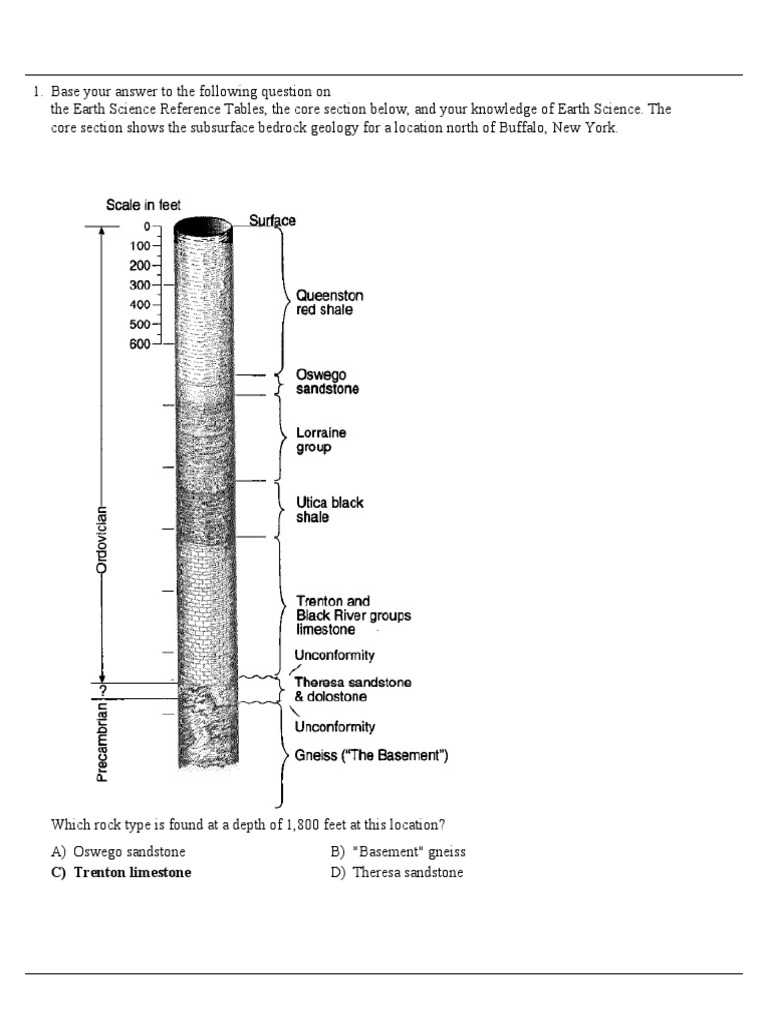 Sequence Of Geologic Events Answers Pdf