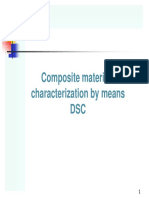 Composite Materials Characterization by Means DSC
