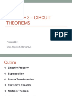EEE130 Lecture 3 - Circuit Theorems