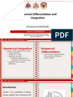 Numerical Differentiation