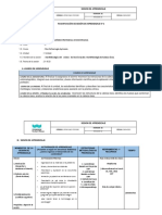 Modelo de Sesión de Aprendizaje 1T Aplicada