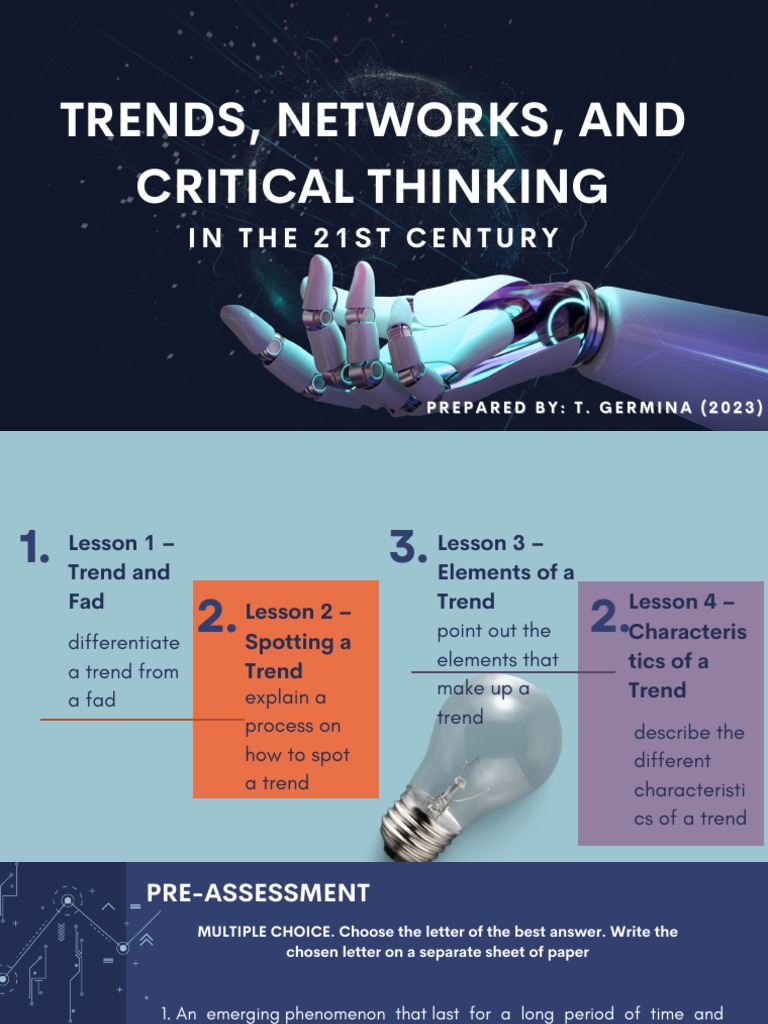 Trend Analysis for Educators | PDF