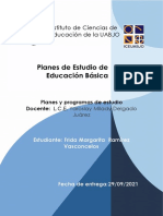 Plan de Estudios de Educación Básica