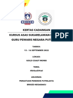 Kertas Cadangan Kursus Asas Sukarelawan Pendidik Putrajaya