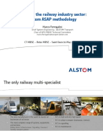 MBSE in The Railway Industry Sector Alstom ASAP Methodology