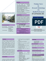 Brochure On Research Methodology