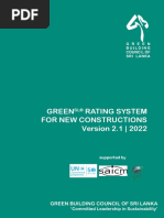 GREEN Rating System V 2.1