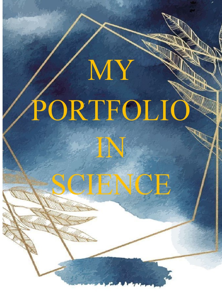 MY Portfolio IN Science | PDF