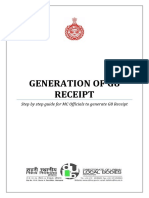 How To Generate G8 Receipt On NDC