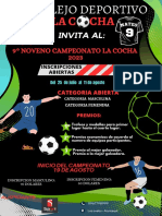 Copia de Póster Torneo de Fútbol Profesional Verde