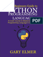 Python Programming Language A Crash Course To Mast