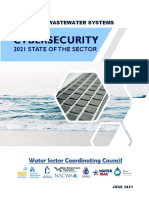 FINAL 2021 WaterSectorCoordinatingCouncil Cybersecurity State of The Industry-17-JUN-2021